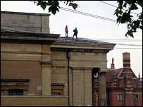 Worcester Crown Court protest