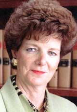 Judge Lyse Lemieux, shown in a 1996 file photo, announced Thursday that she is retiring chief justice of the Quebec Superior Court after a drunk-driving incident. CP files