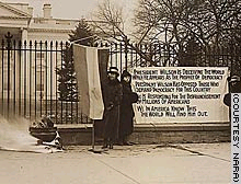 White House protest