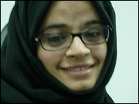 Maryam Abdullah Bin Bilaila, 19, student at Zayed University