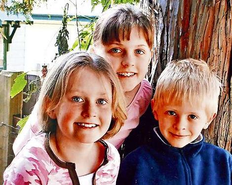 "This was out of the blue, completely" … Matilda, Bokkie and
Barney Robertson have been missing since March.